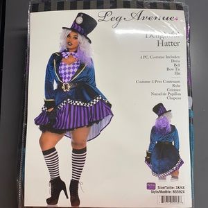 Plus size Halloween costume “Delightful Hatter” or also the Mad Hatter